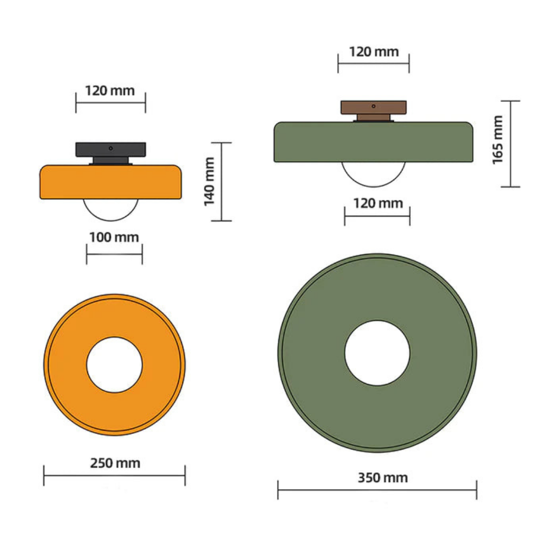 Morran Round Ceiling Light
