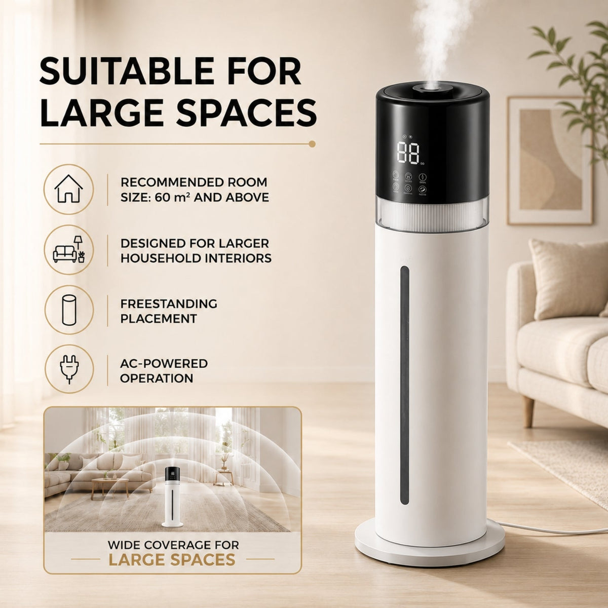 Letamora Ultrasonic Humidifier