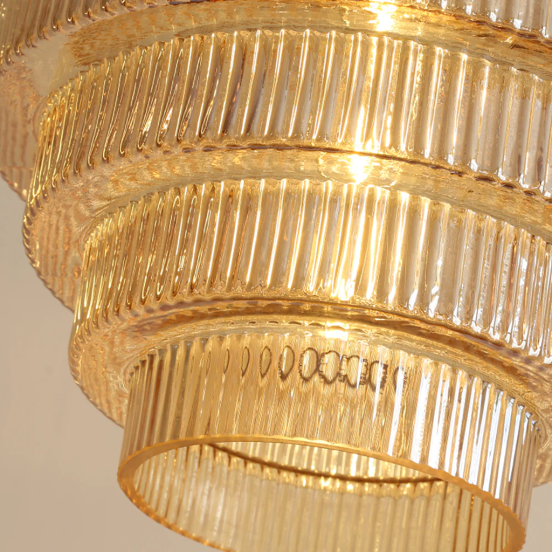 Molenna Ribbed Pendant Light