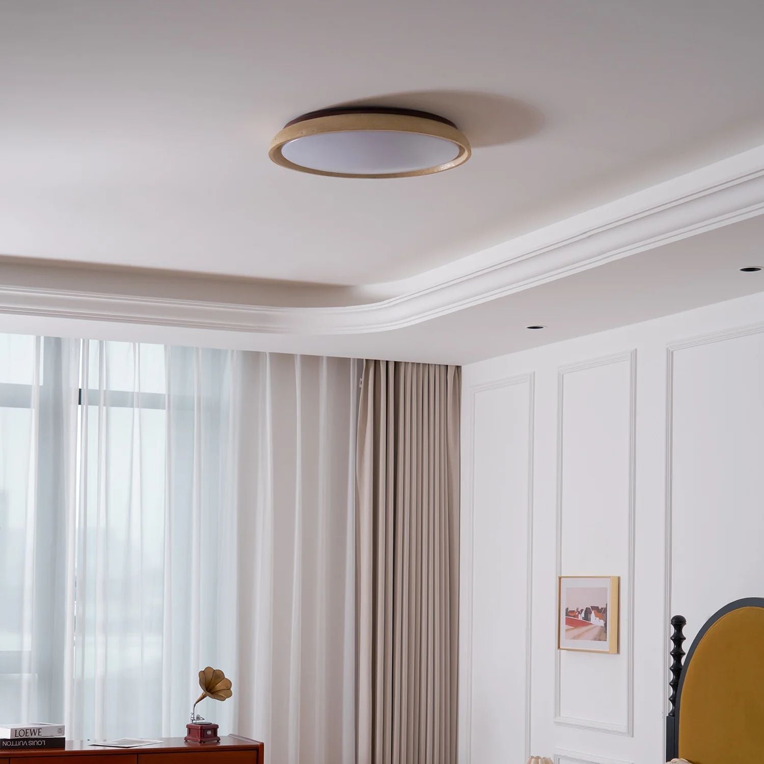 Vitelso Travertine Ceiling Light