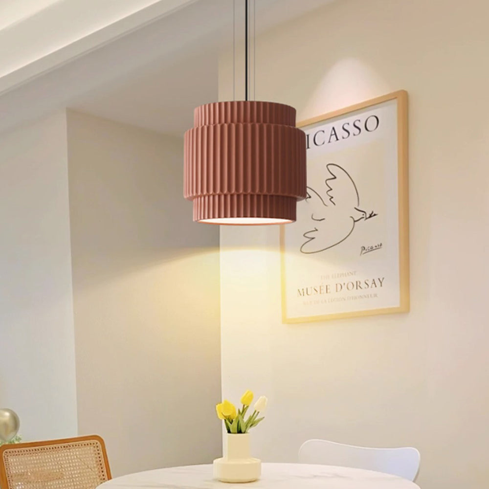 Nixon Ribbed Pendant Light
