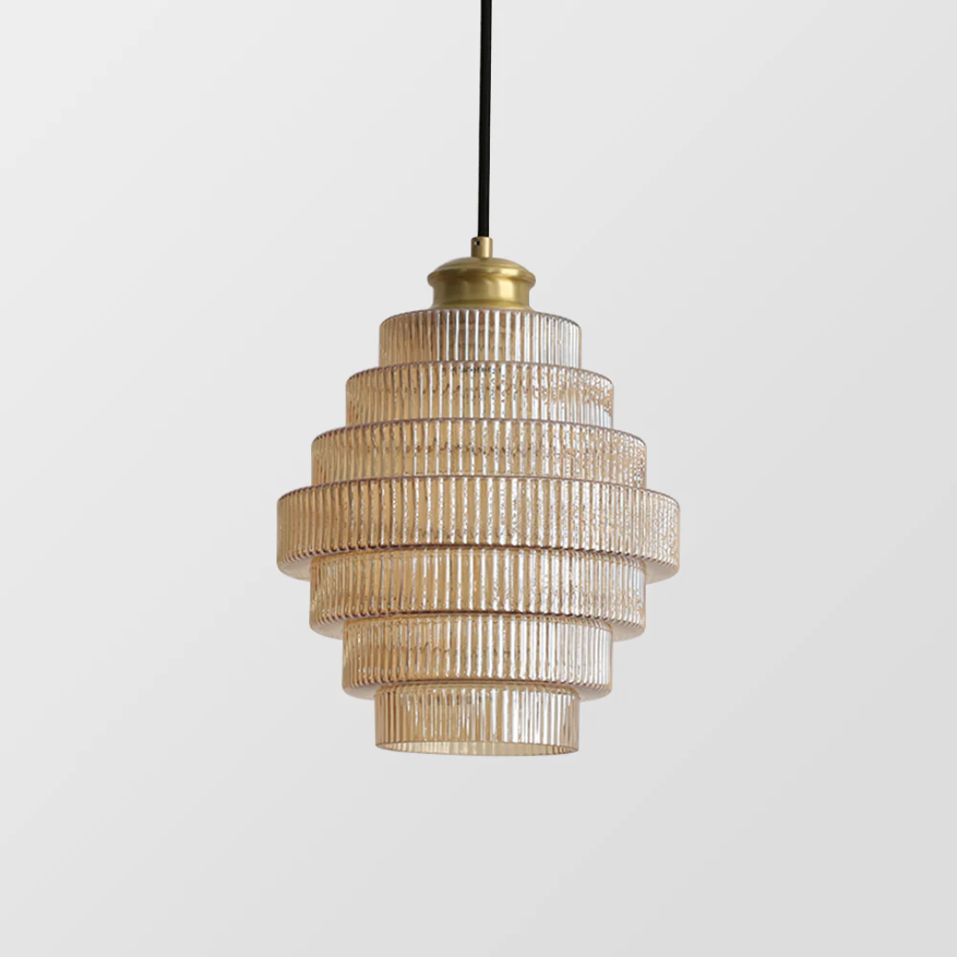 Molenna Ribbed Pendant Light