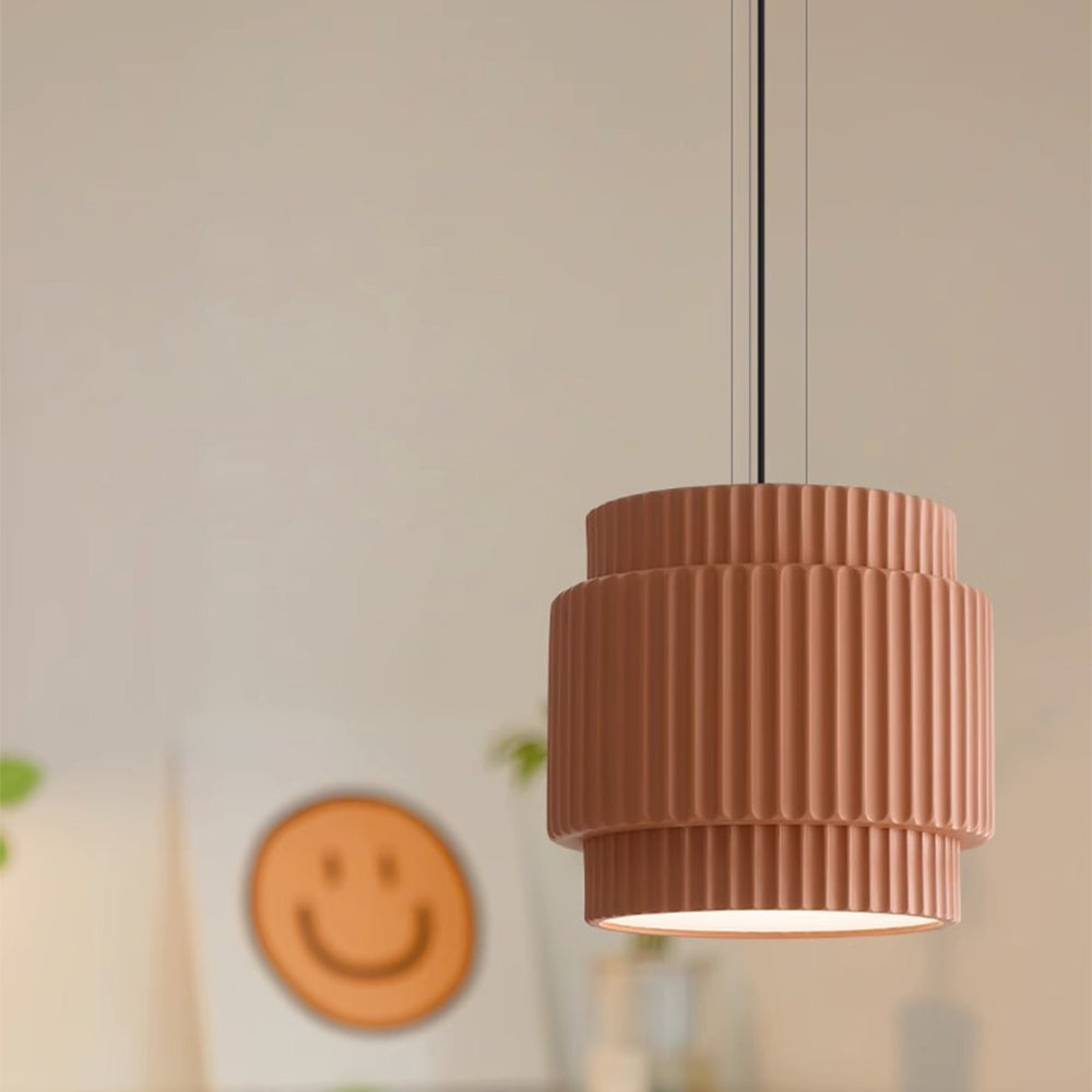 Nixon Ribbed Pendant Light