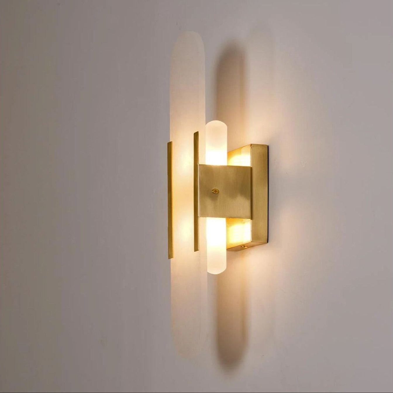 Marce Alabaster Wall Light