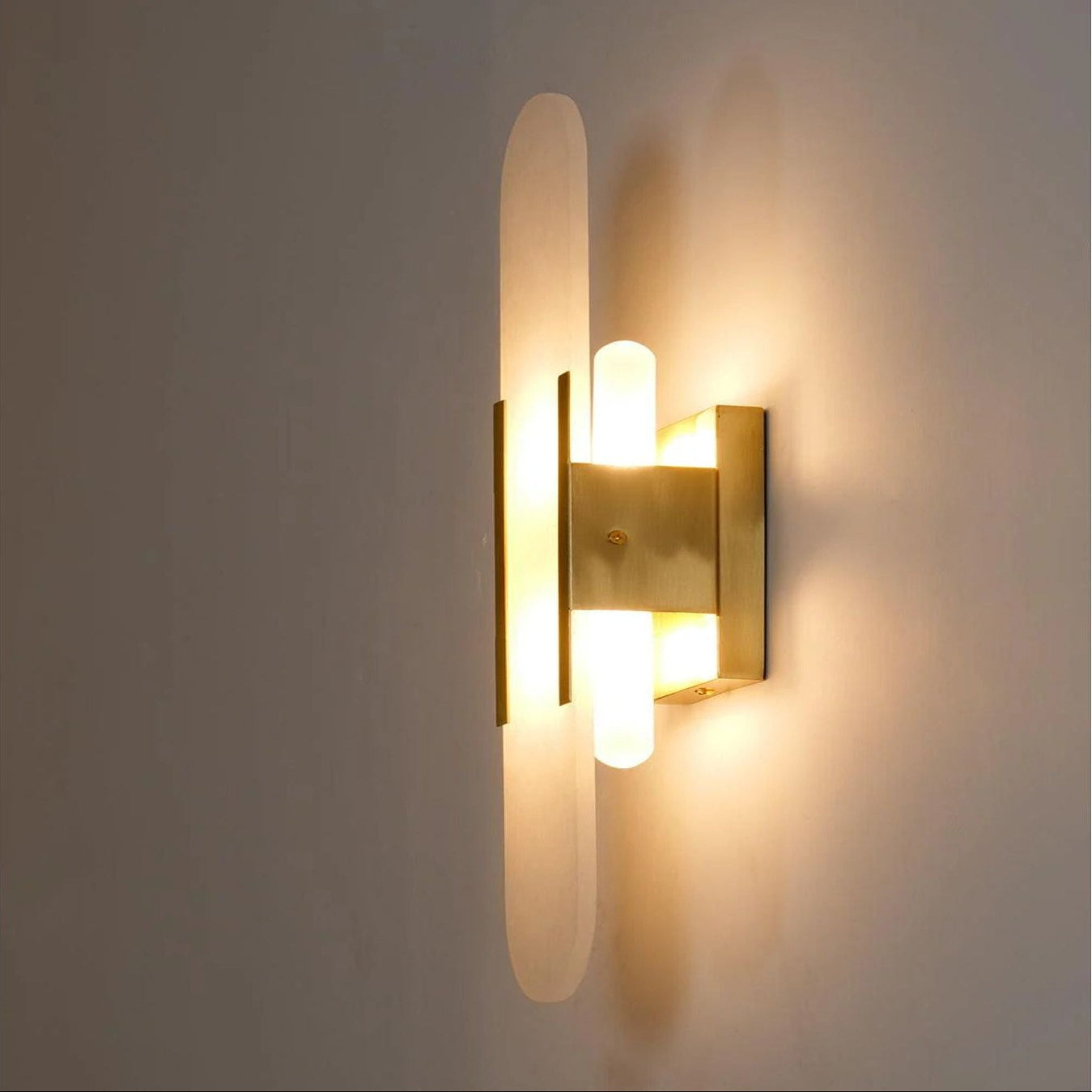 Marce Alabaster Wall Light