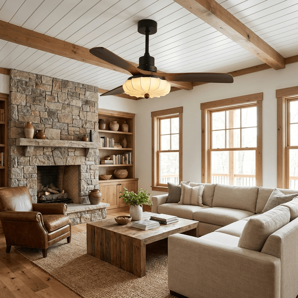 Allinyo Lotus Ceiling Fan Light