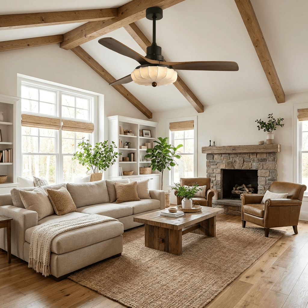 Allinyo Lotus Ceiling Fan Light