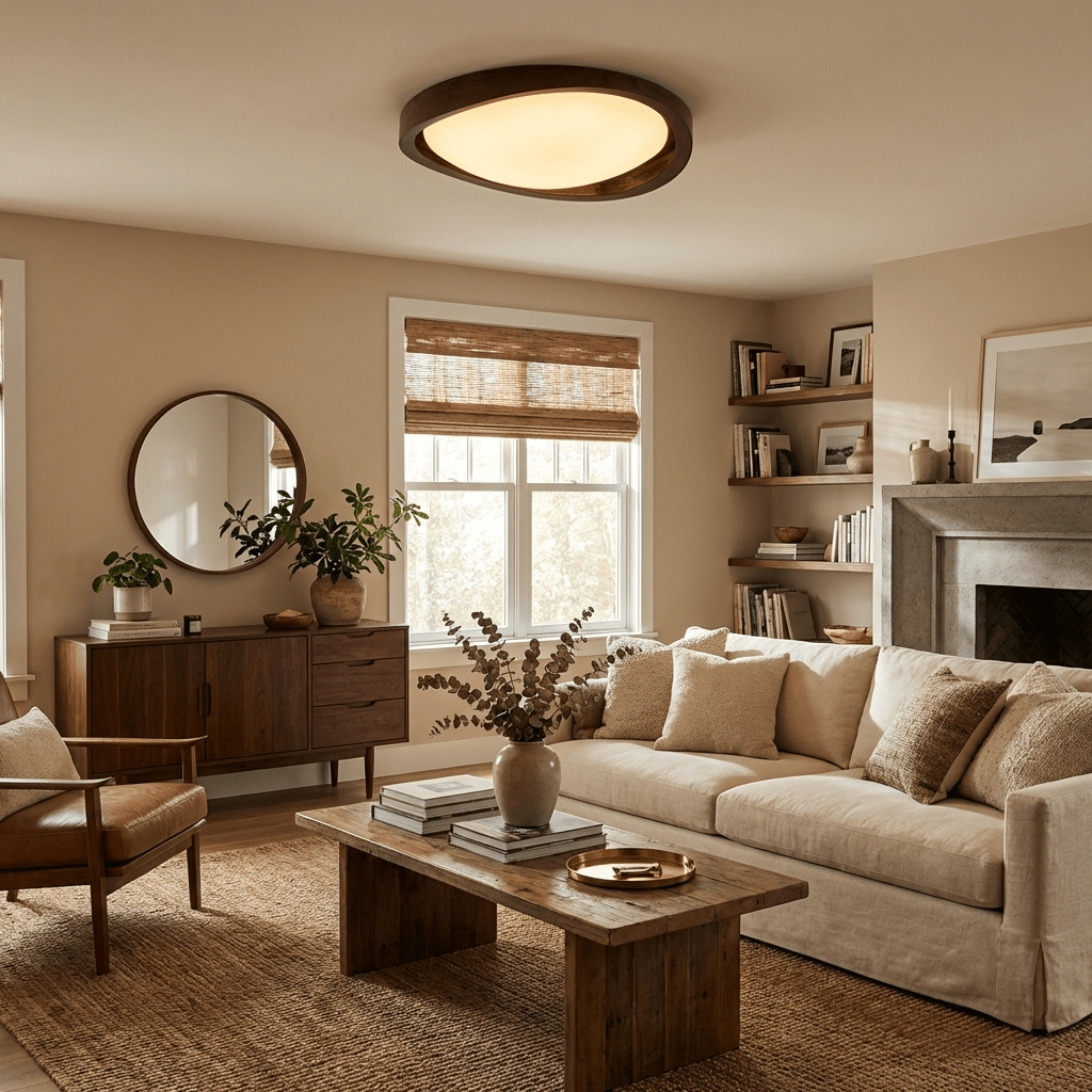 Almeliel Round Ceiling Light