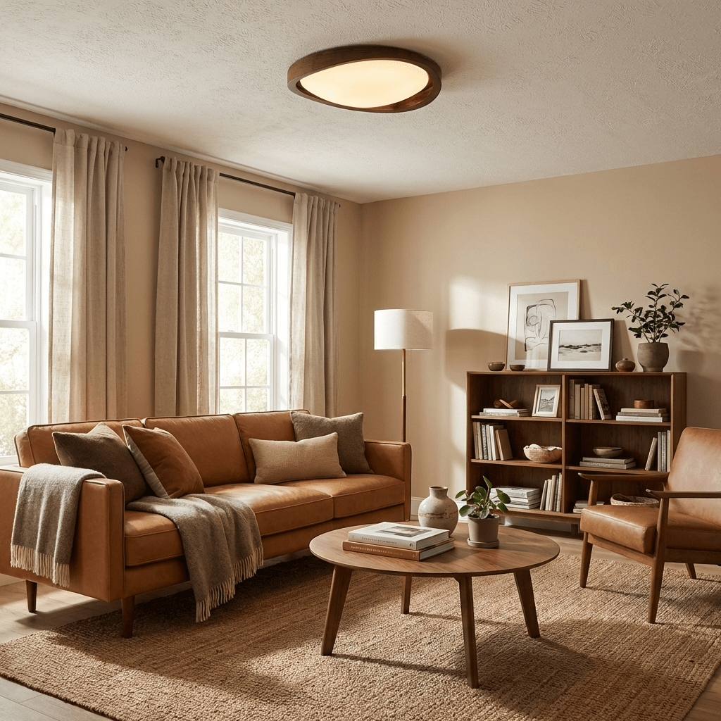 Almeliel Round Ceiling Light