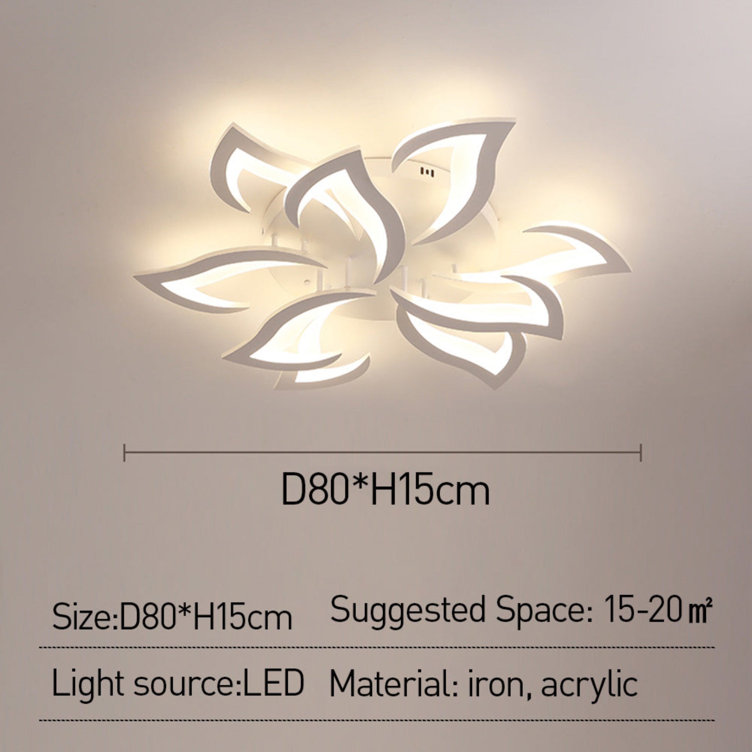 Lomesca Flower Ceiling Light