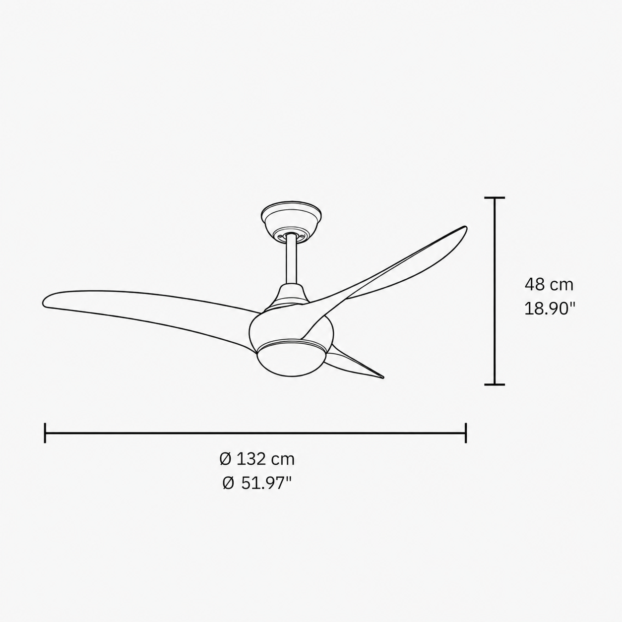 Wovon Ceiling Fan
