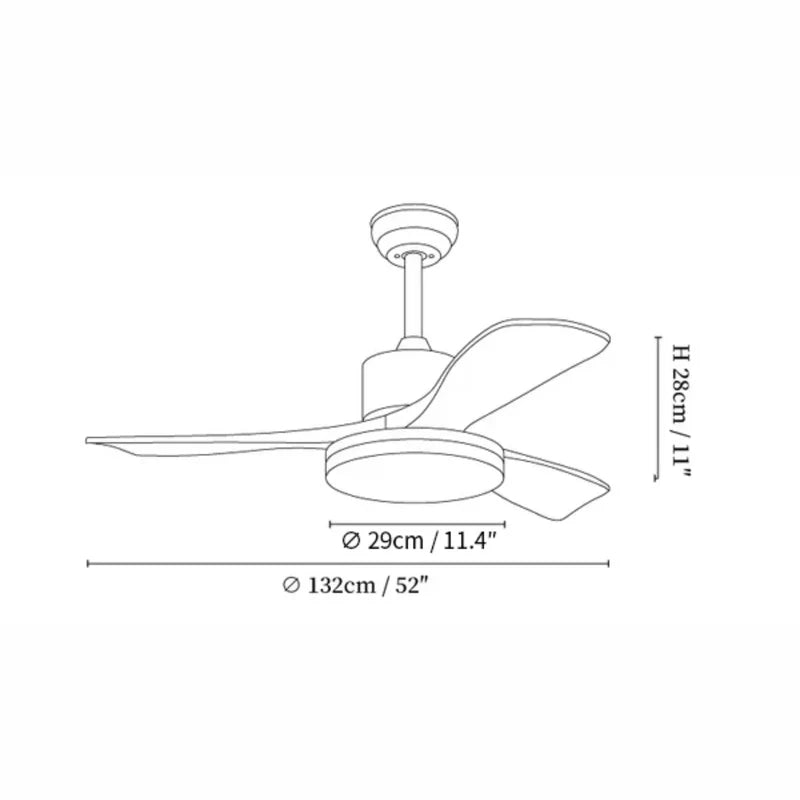 Feroza Ceiling Fan Light