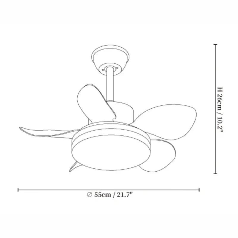 Yoreva Ceiling Fan Light