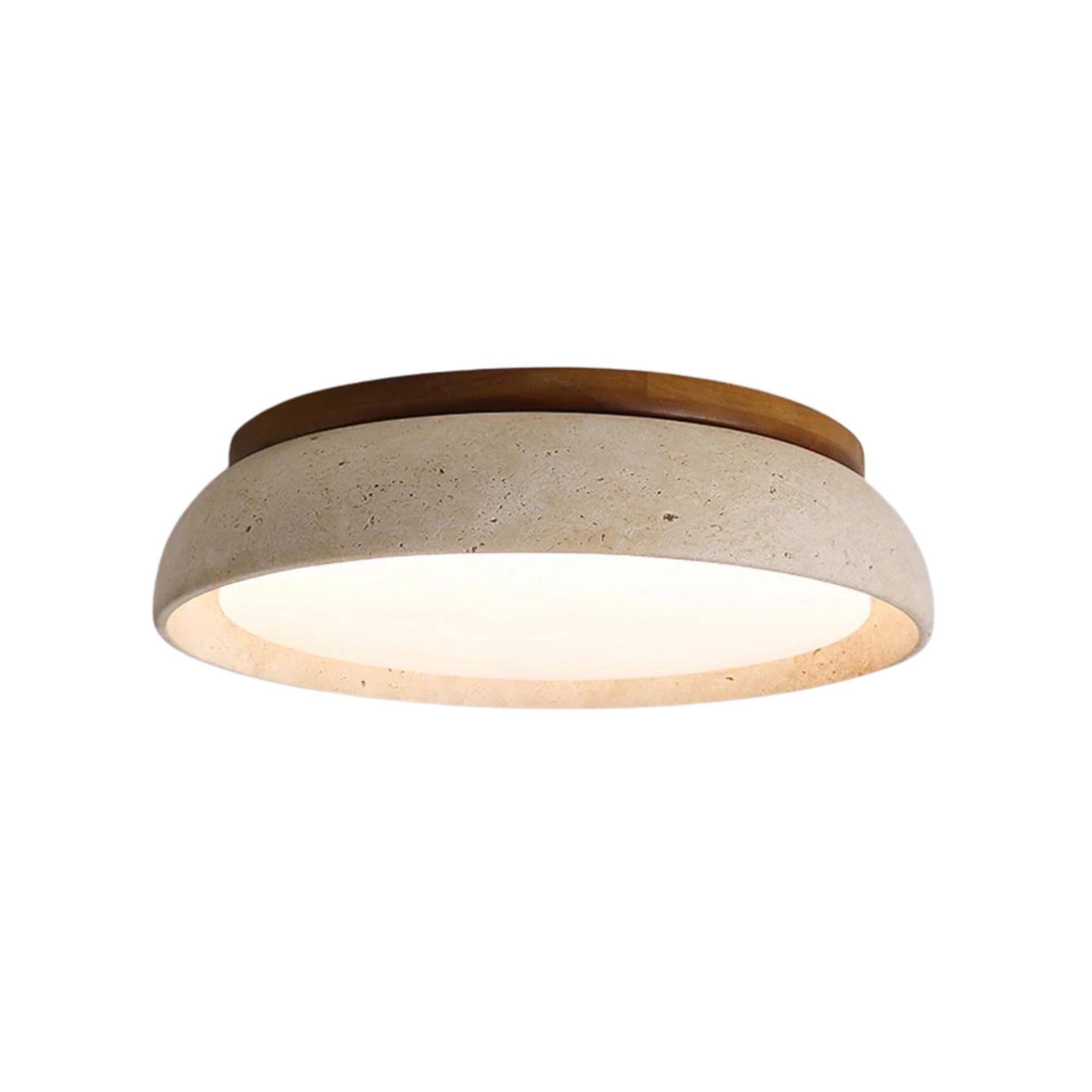 Vitelso Travertine Ceiling Light