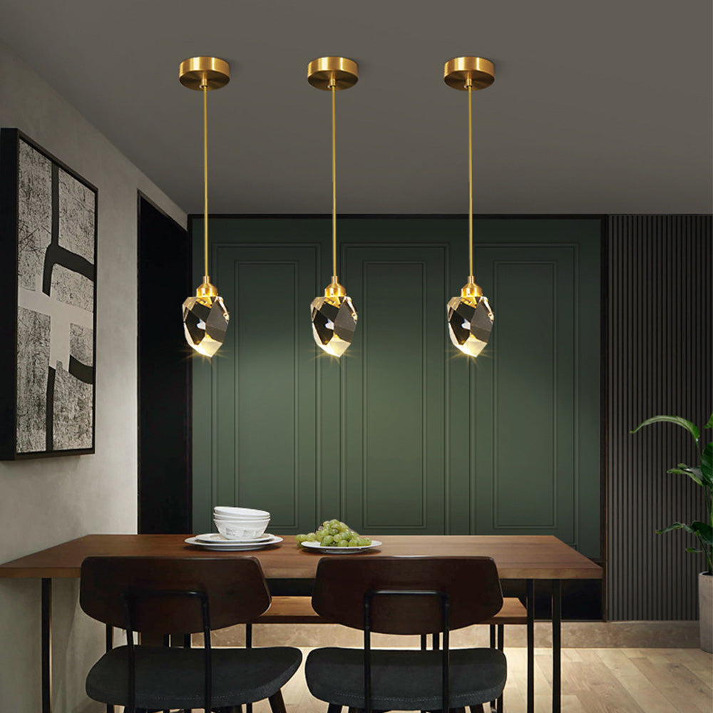 Crystal Drop Pendant Light
