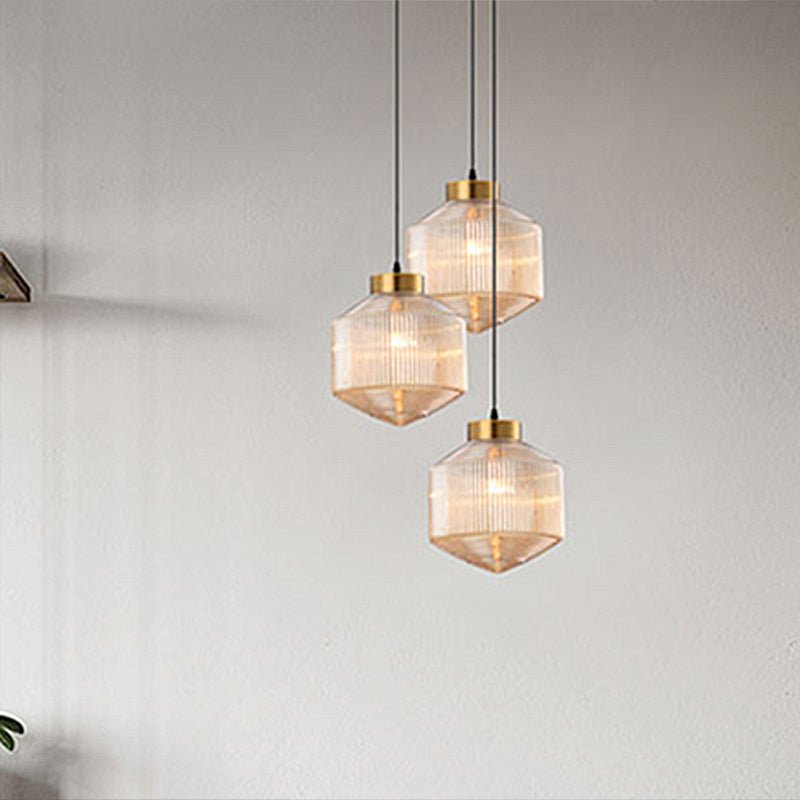 Torvell Ribbed Pendant Light