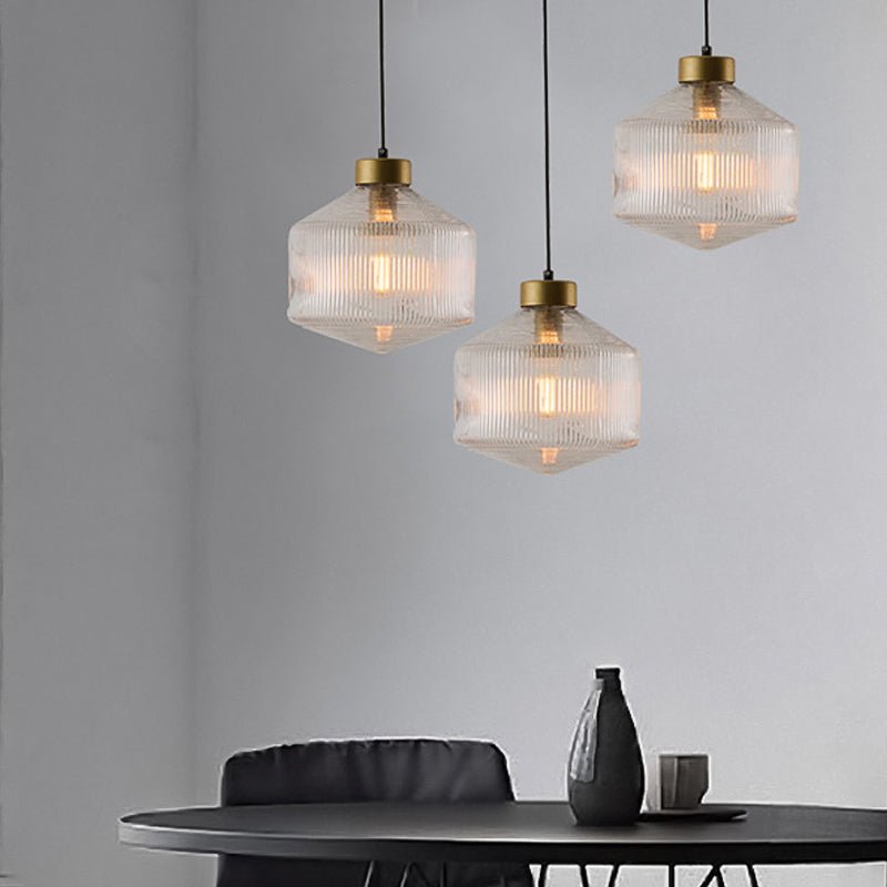 Torvell Ribbed Pendant Light