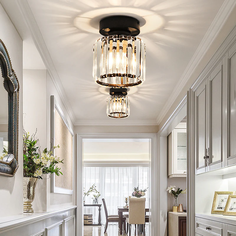 Cuozo Crystal Ceiling Light