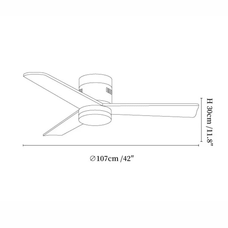 Lorenna Modern Ceiling Fan Light