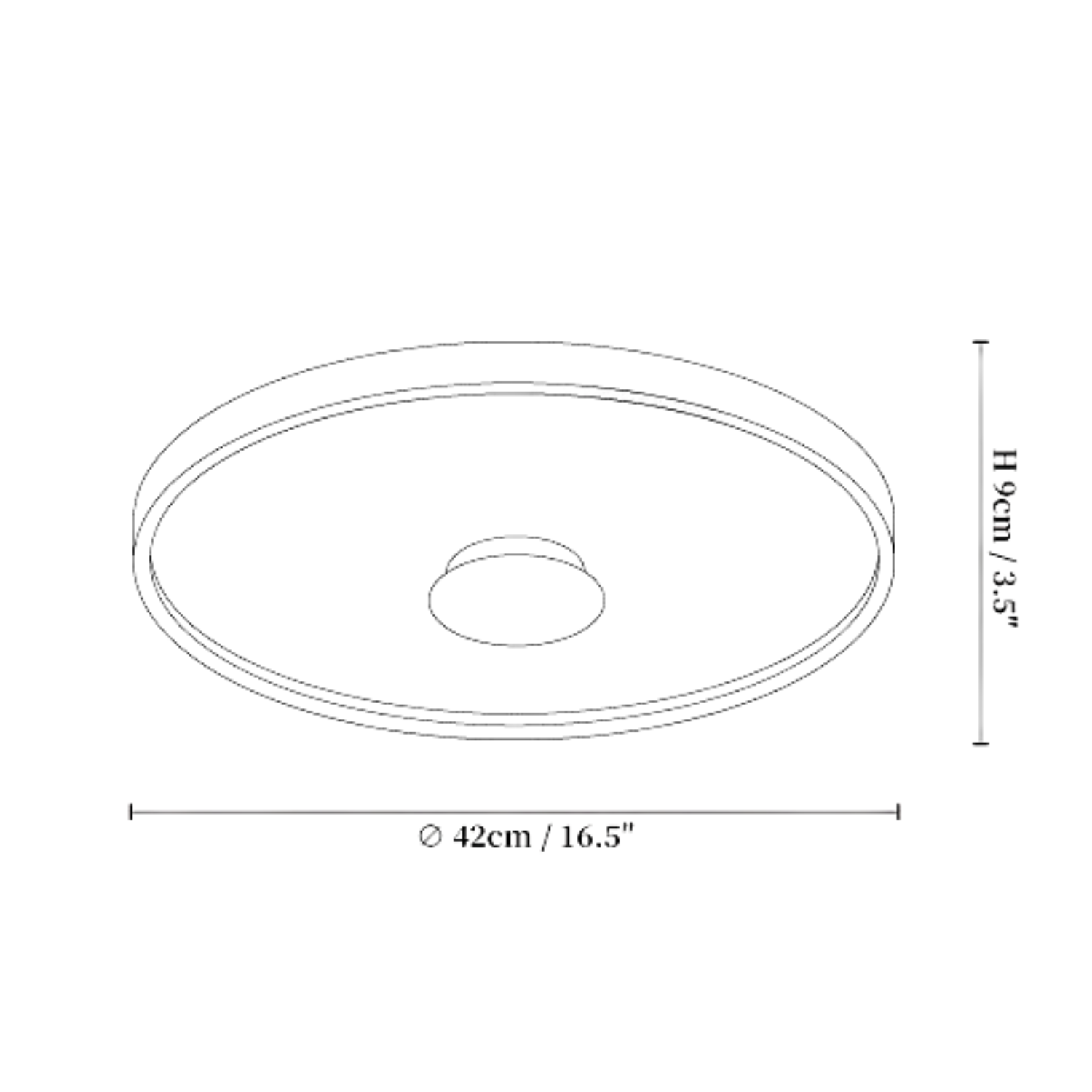 Quinza Ceiling Light