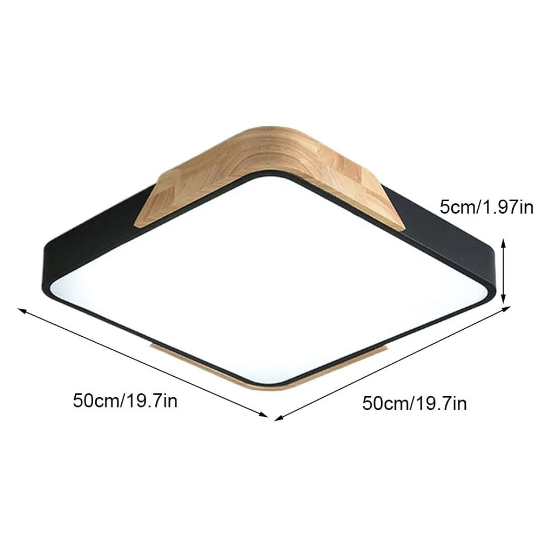 Trona Square Ceiling Light