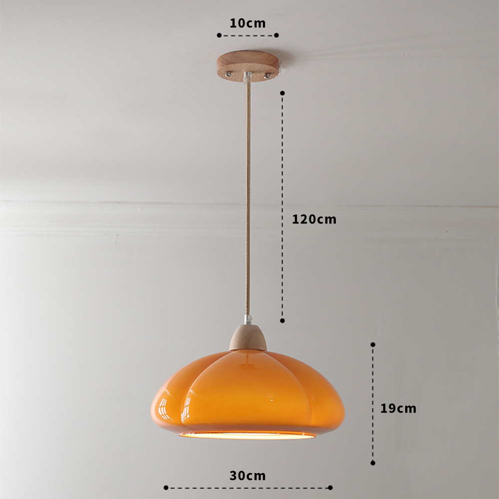 Ommy Pumpkin Pendant Light