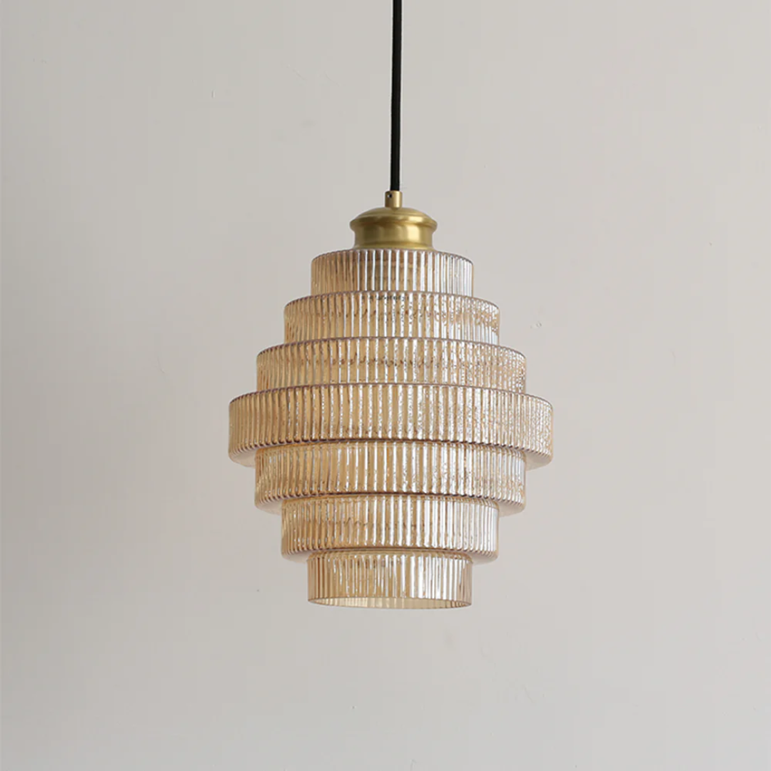 Molenna Ribbed Pendant Light