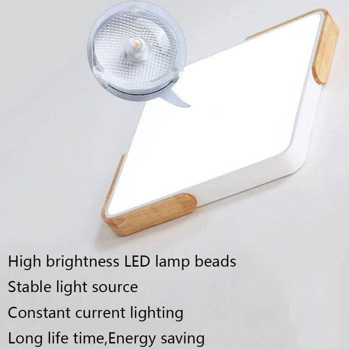 Trona Square Ceiling Light