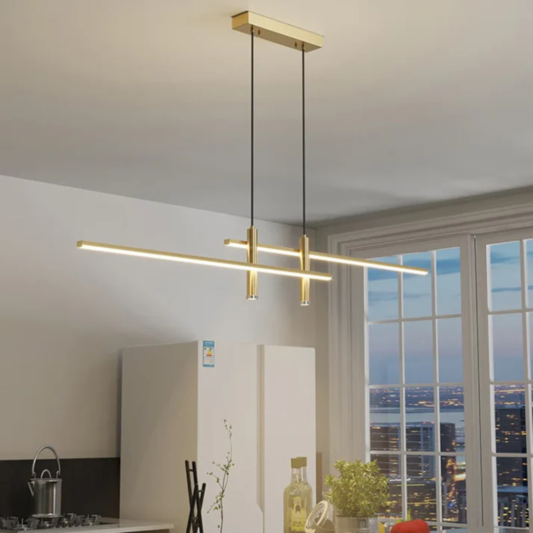 Venno Double Linear Pendant Light