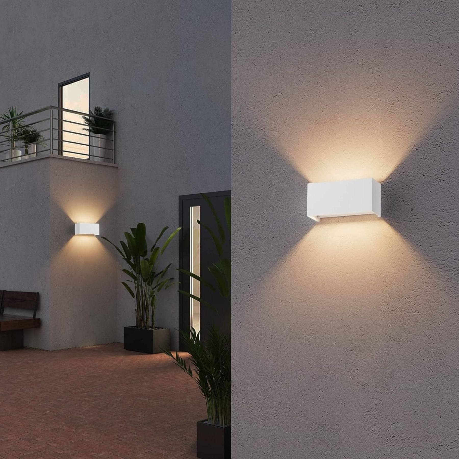 Ribun Outdoor Wall Lamp