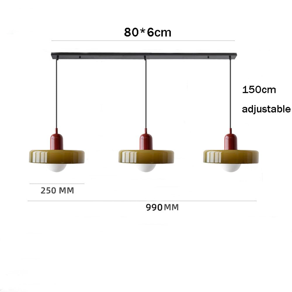 Lozecan Triple Pendant Light