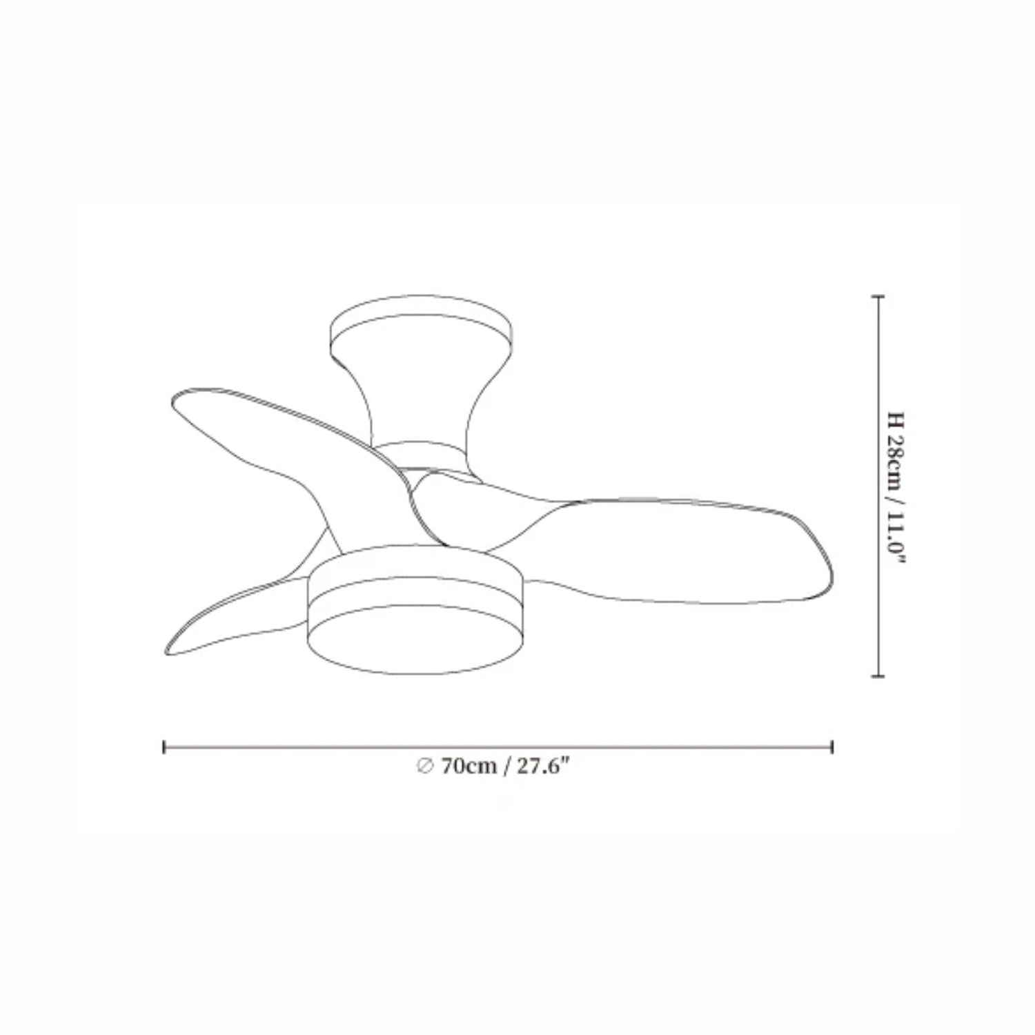 Avolin Ceiling Fan Light