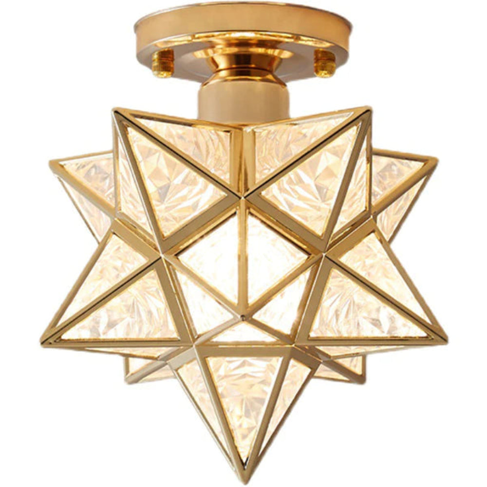 Star Shaped Ceiling Light