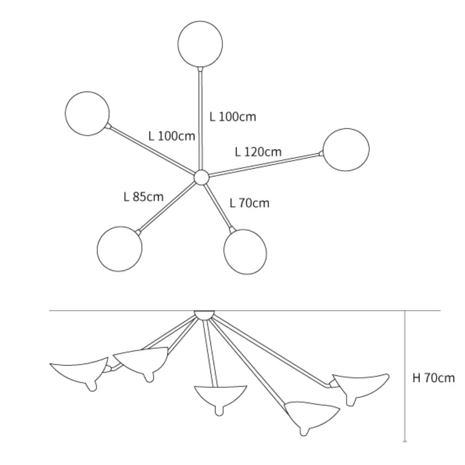 Povon Ceiling Light