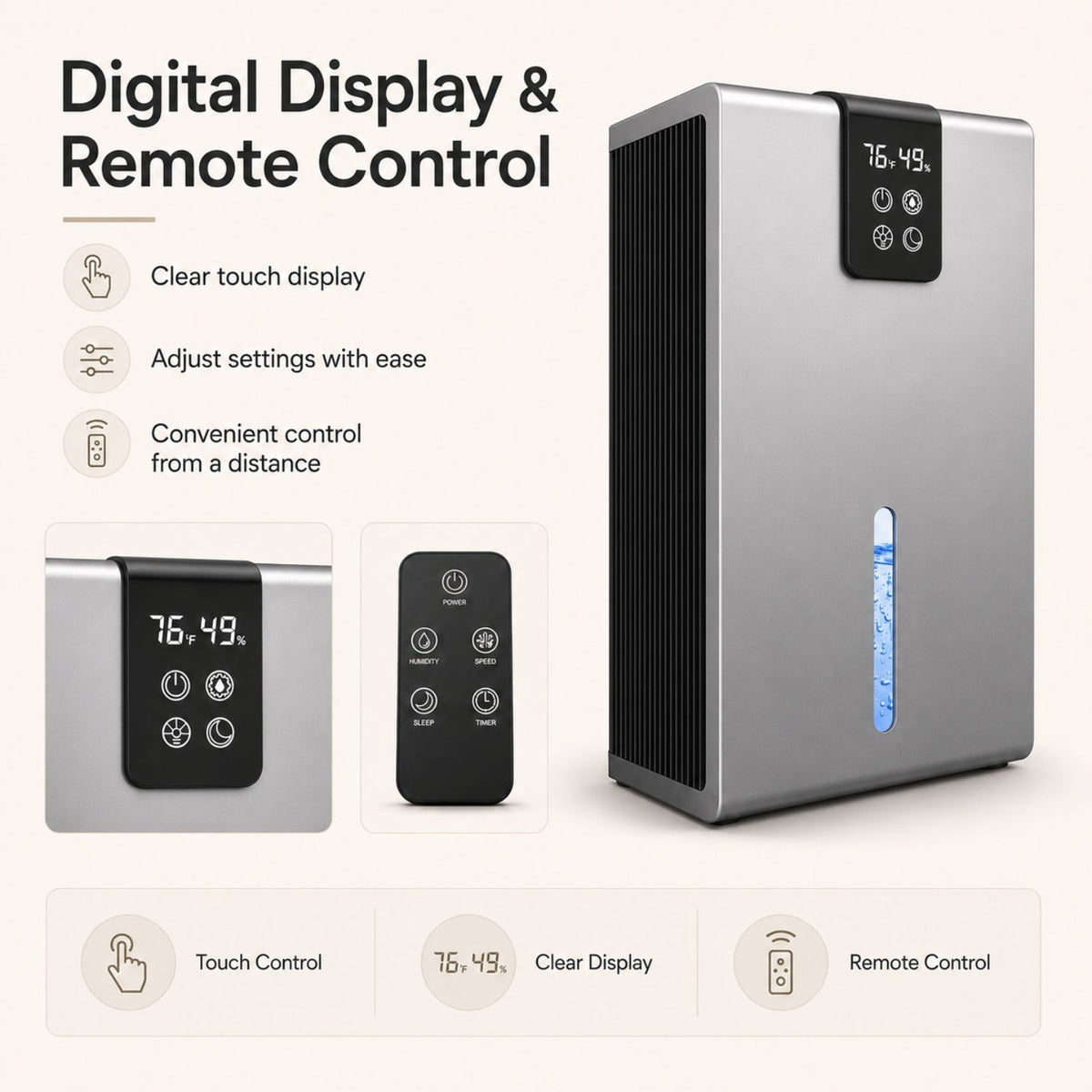 Avinaro Home Dehumidifier