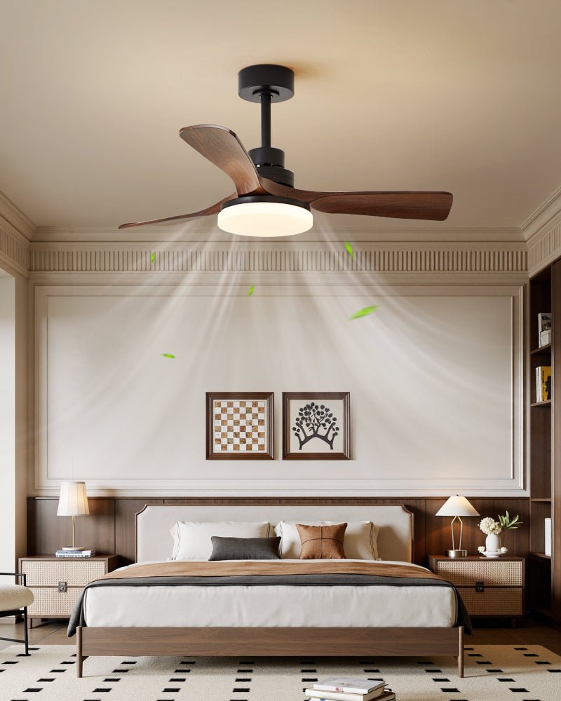 Brozeela Modern Fan Ceiling Light
