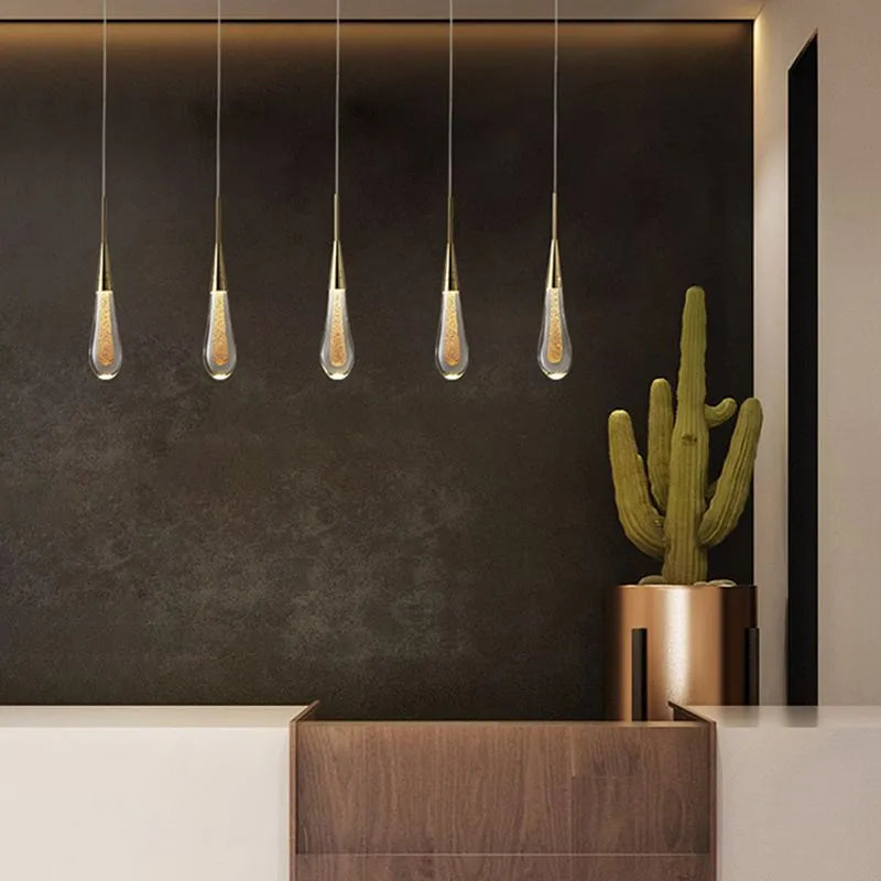 Weno Teardrop Pendant Light