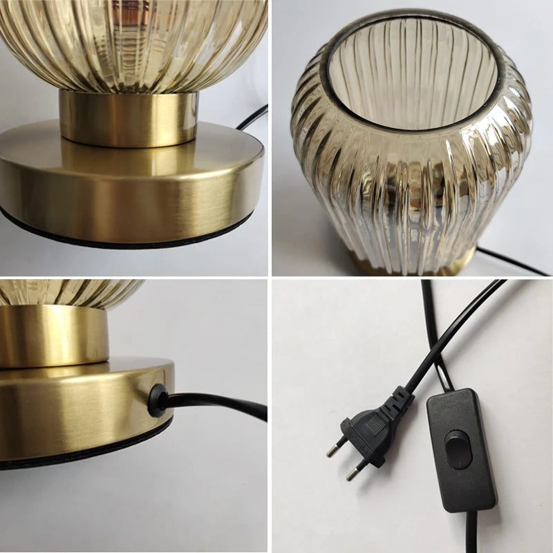 Miscon Ribbed Table Lamp