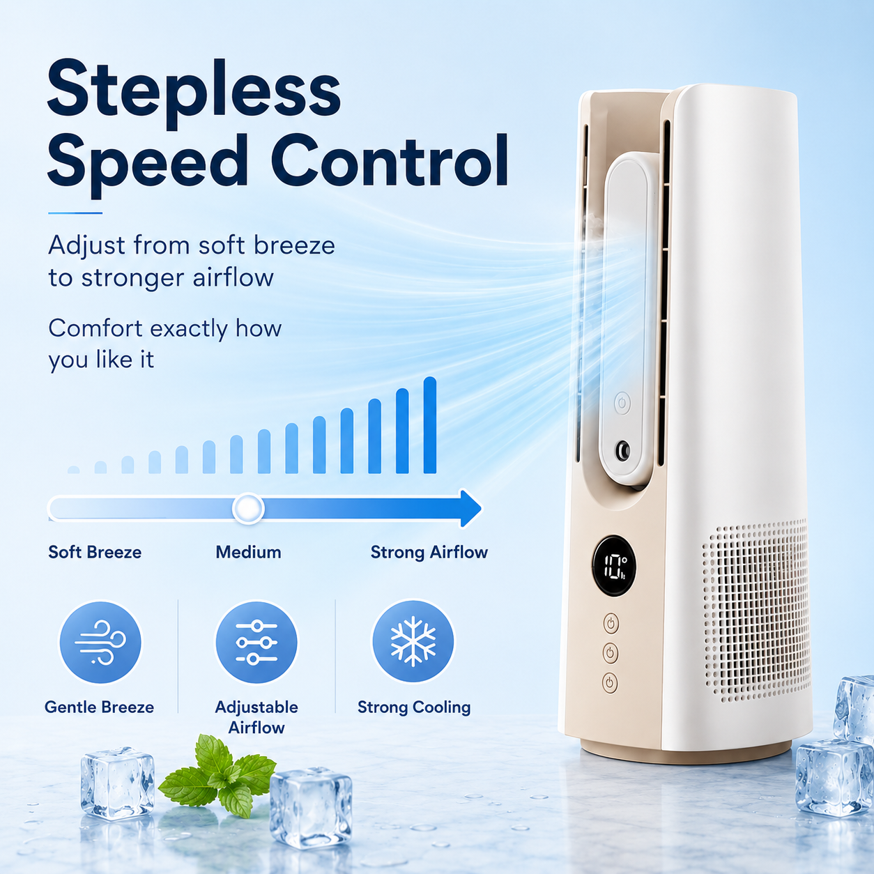 Virosa Mini Tower Fan