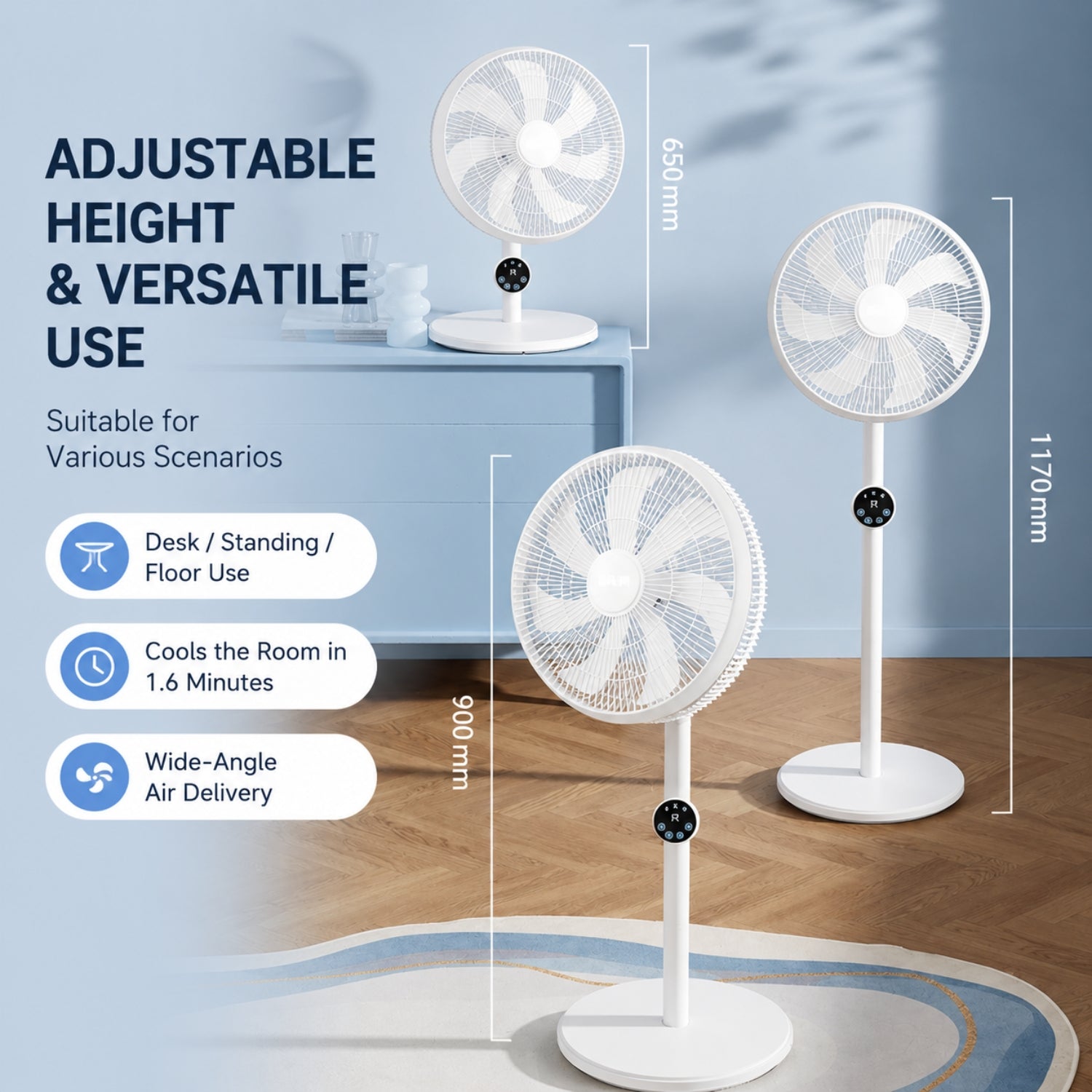 Bacalla Electric Fan