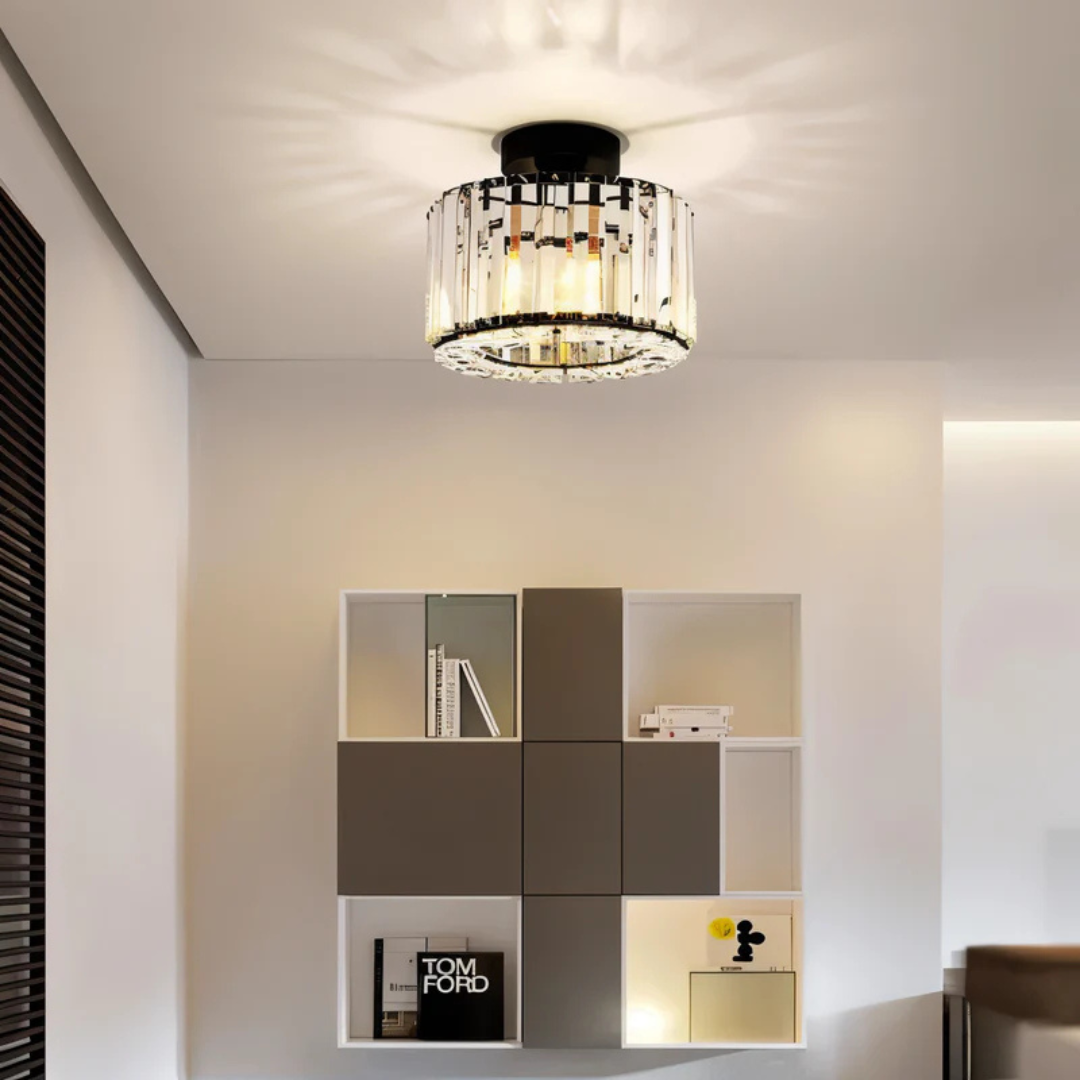 Lexera Crystal Ceiling Light