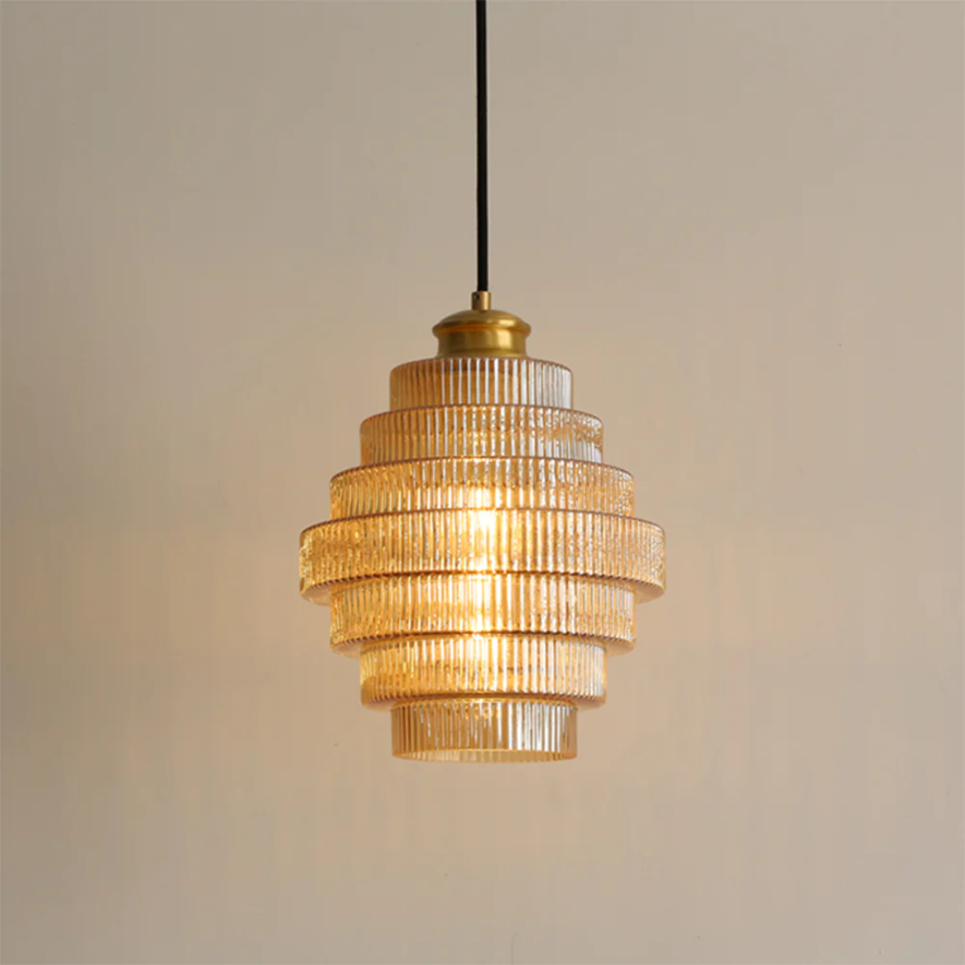Molenna Ribbed Pendant Light