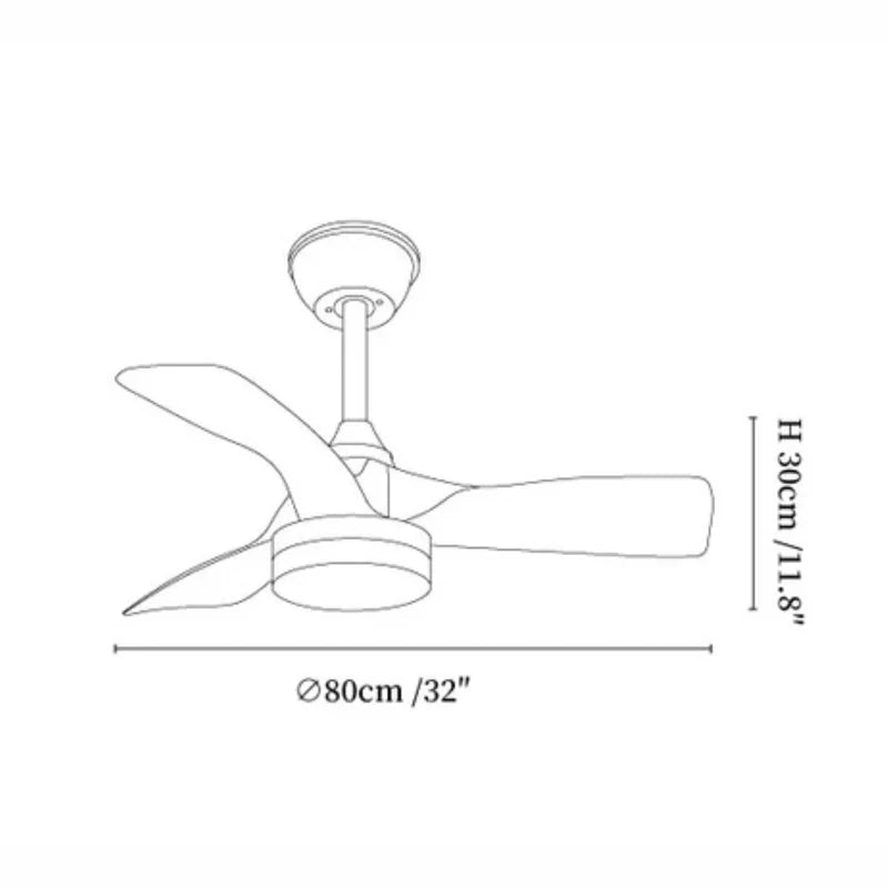 Avolavo Modern Ceiling Fan Light