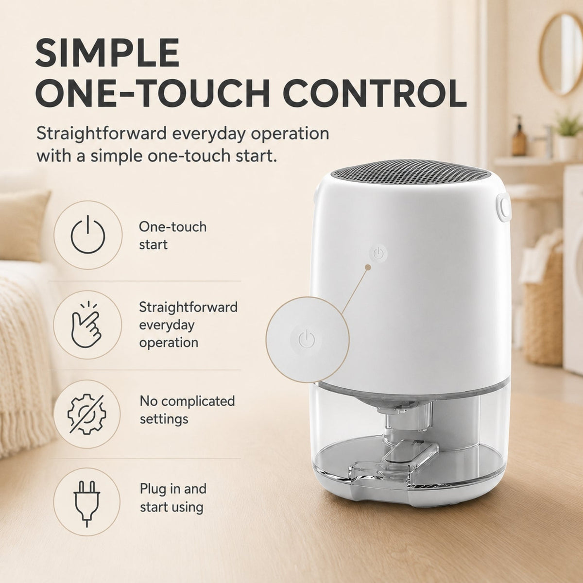 Piravo Dehumidifier