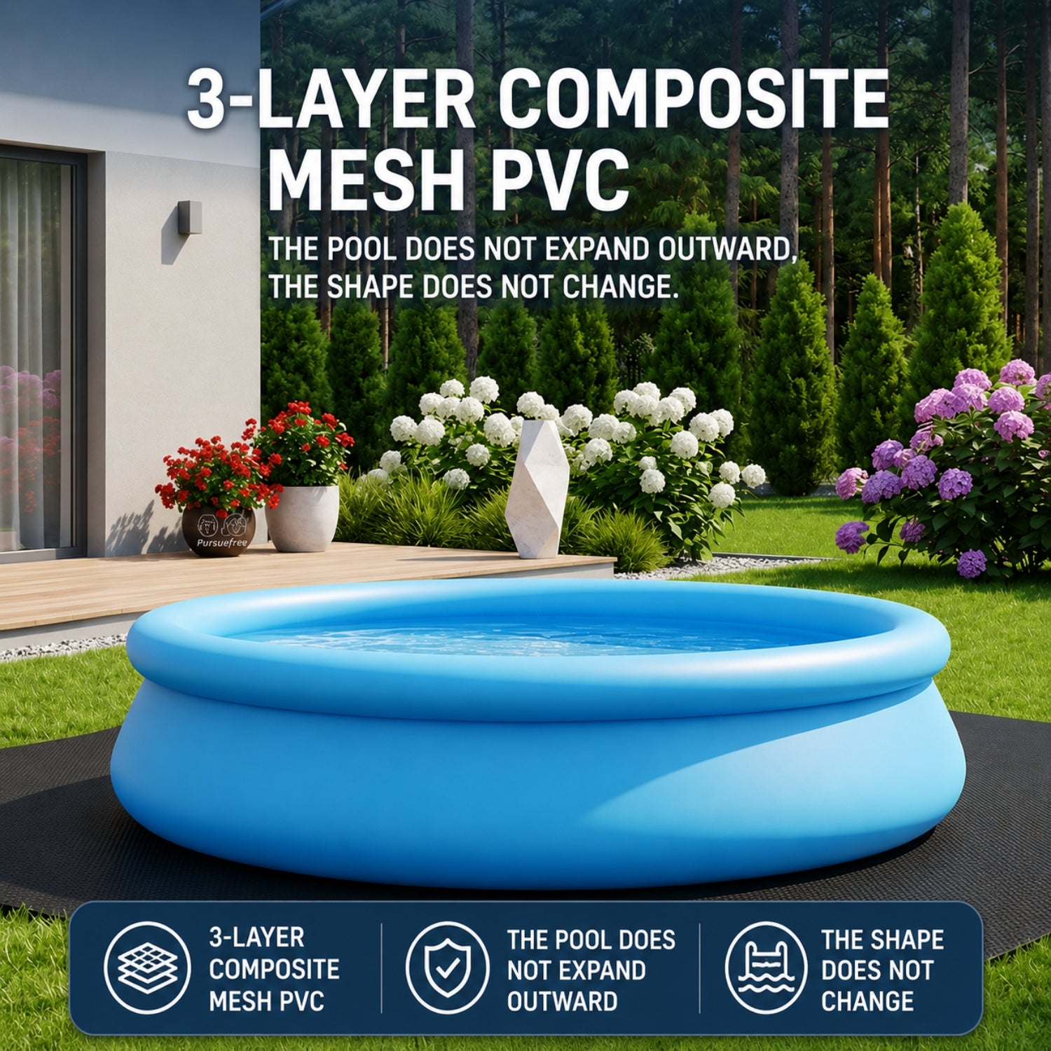 Banyo Outdoor Inflatable Pool