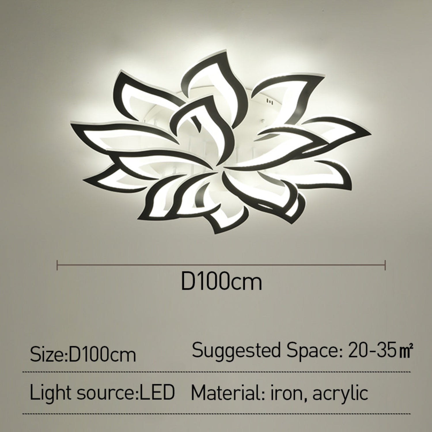 Lomesca Flower Ceiling Light