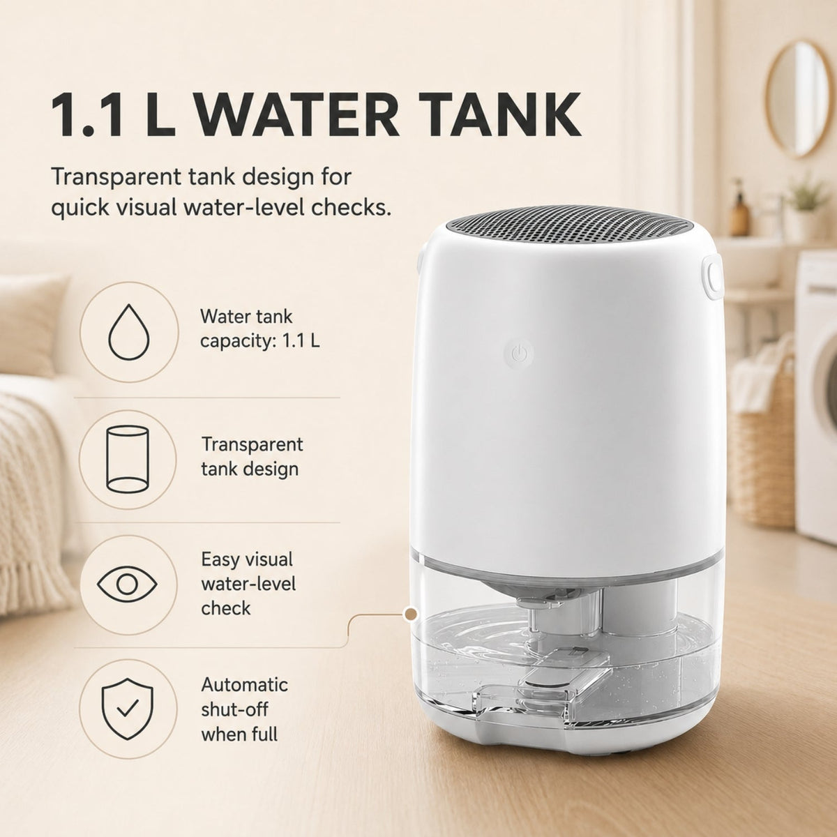 Piravo Dehumidifier