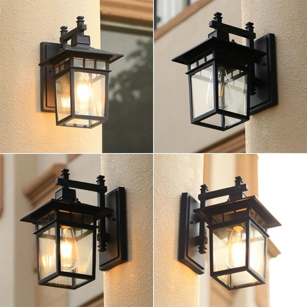 Kwadris Outdoor Lantern Wall Light
