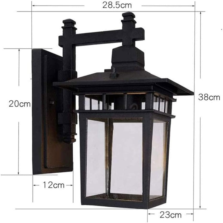 Kwadris Outdoor Lantern Wall Light