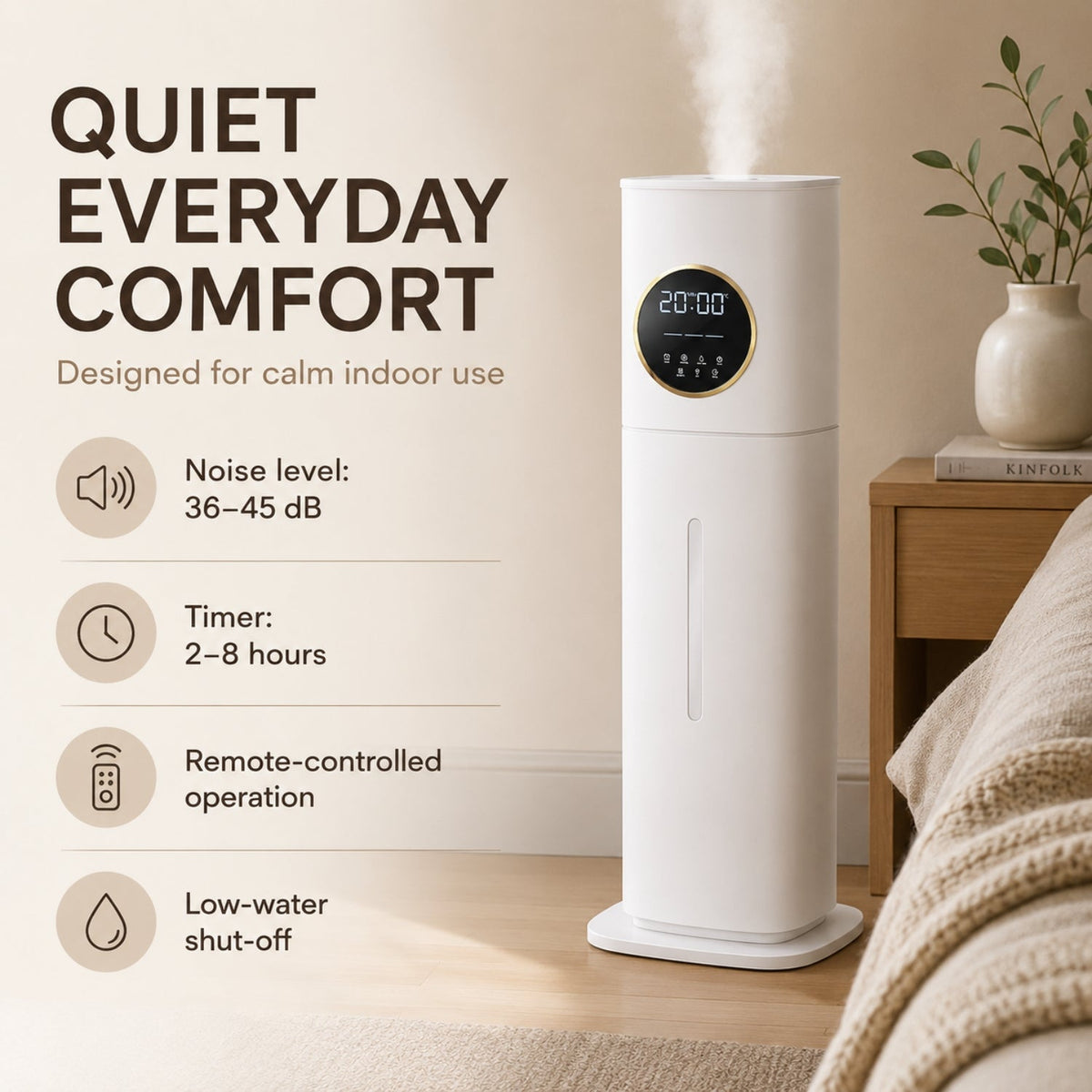Ibavor Ultrasonic Humidifier
